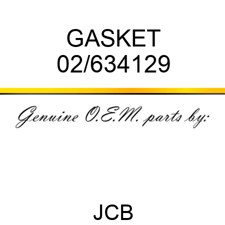 GASKET 02/634129