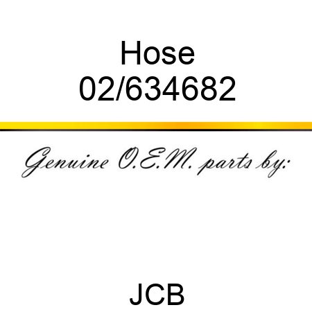 Hose 02/634682