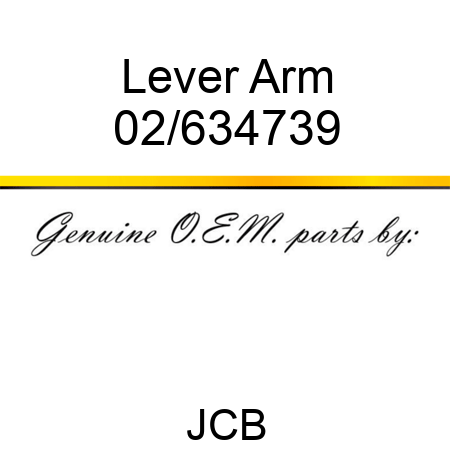 Lever Arm 02/634739