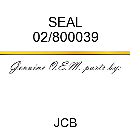 SEAL 02/800039