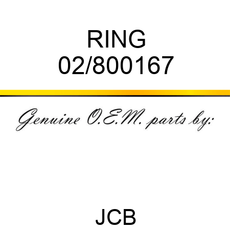 RING 02/800167