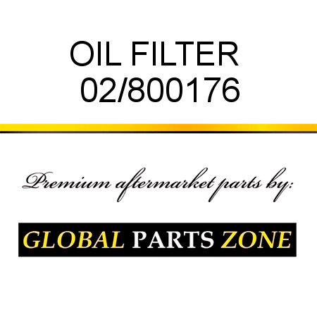 OIL FILTER  02/800176