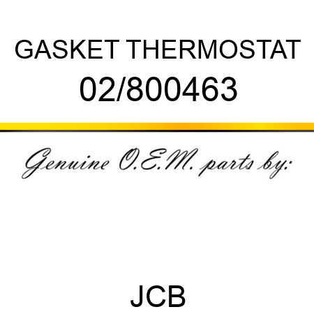 GASKET THERMOSTAT 02/800463