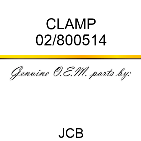 CLAMP 02/800514