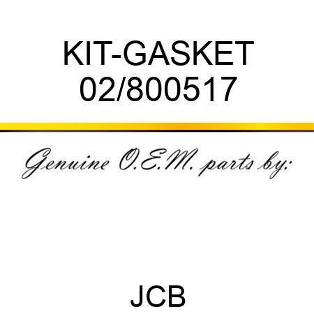 KIT-GASKET 02/800517