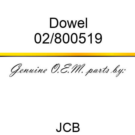 Dowel 02/800519