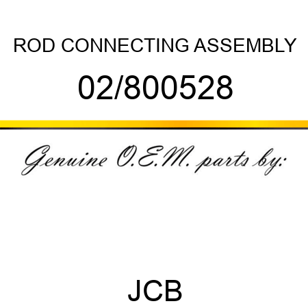 ROD CONNECTING ASSEMBLY 02/800528