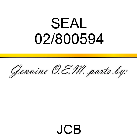 SEAL 02/800594