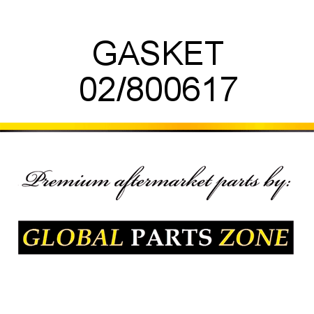 GASKET 02/800617