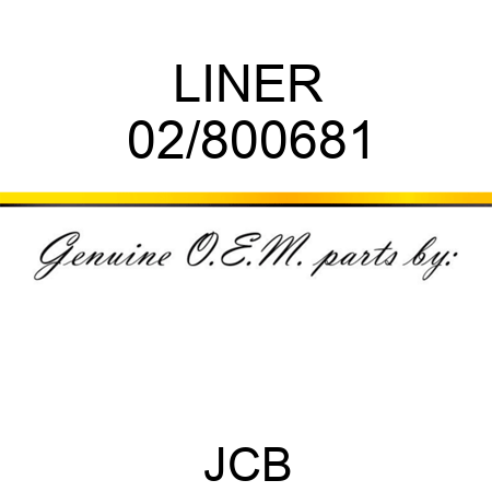 LINER 02/800681