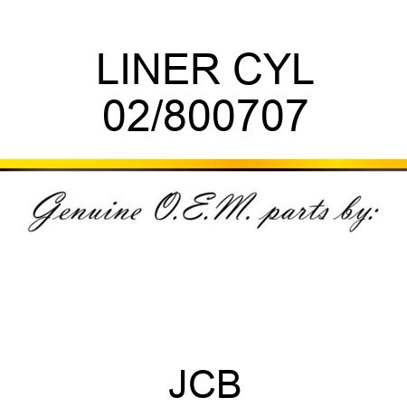 LINER CYL 02/800707