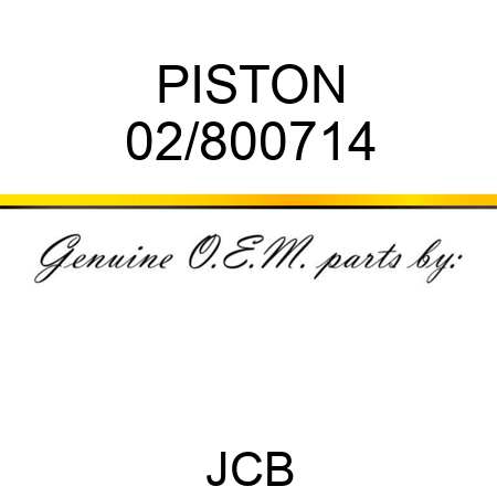 PISTON 02/800714