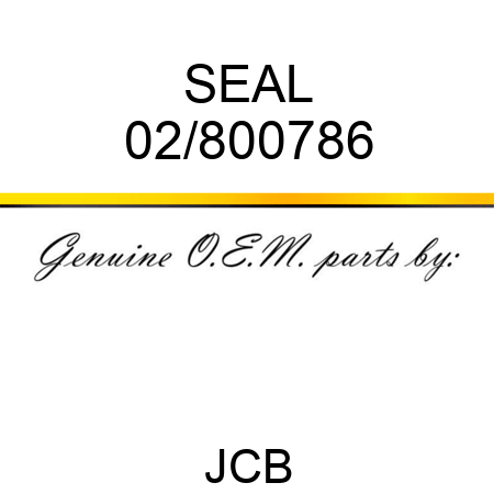 SEAL 02/800786