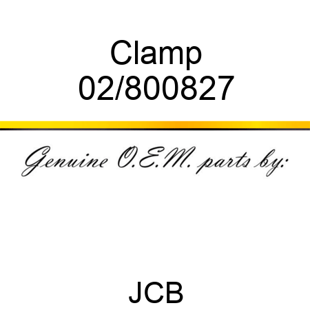 Clamp 02/800827