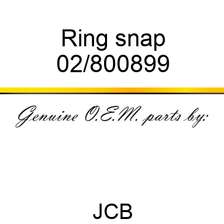 Ring snap 02/800899