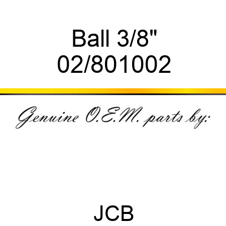 Ball 3/8