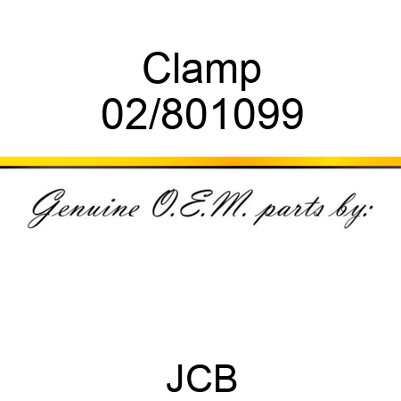 Clamp 02/801099