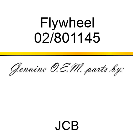 Flywheel 02/801145