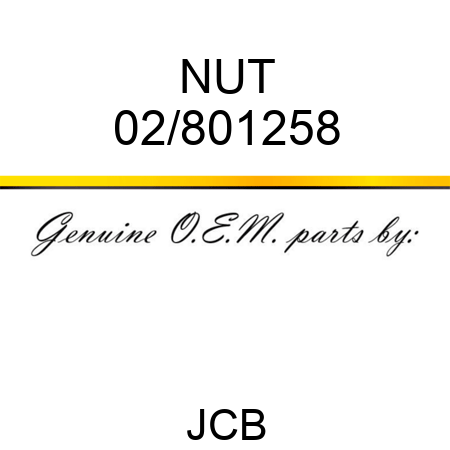 NUT 02/801258