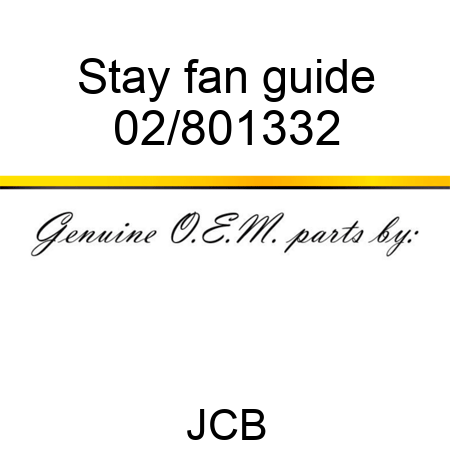 Stay fan guide 02/801332