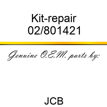 Kit-repair 02/801421