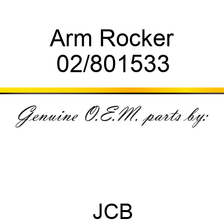 Arm Rocker 02/801533