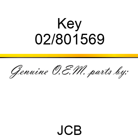 Key 02/801569