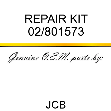 REPAIR KIT 02/801573