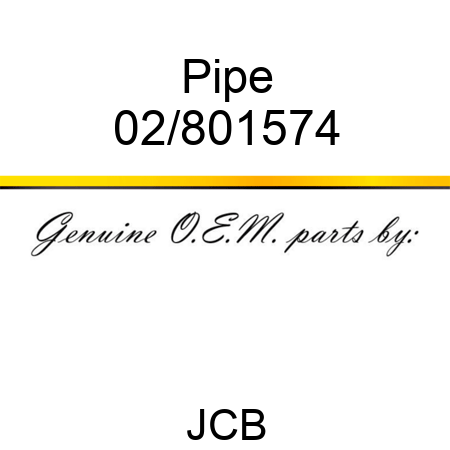 Pipe 02/801574