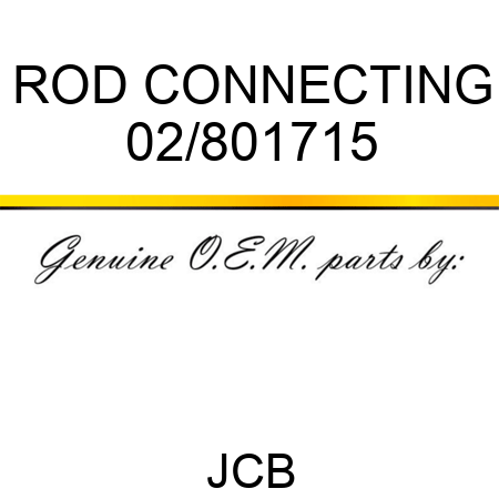 ROD, CONNECTING 02/801715