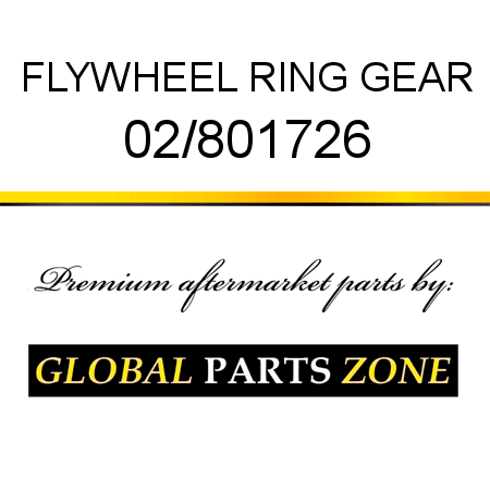 FLYWHEEL RING GEAR 02/801726