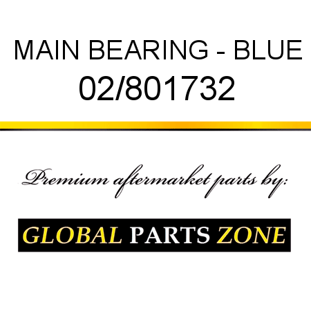 MAIN BEARING - BLUE 02/801732