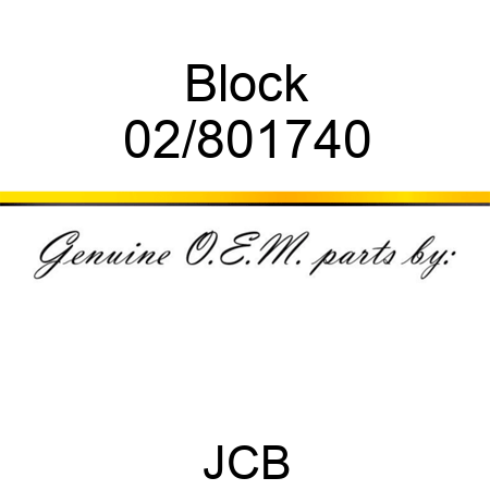 Block 02/801740