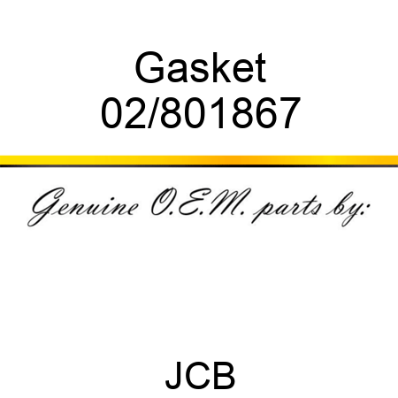 Gasket 02/801867