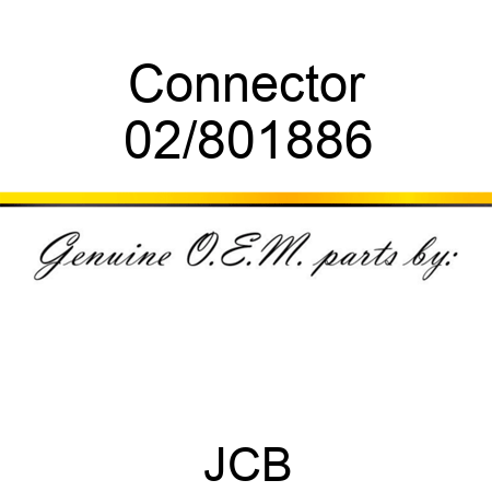 Connector 02/801886