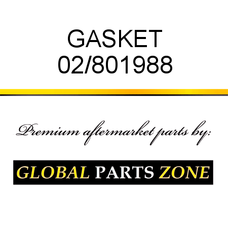 GASKET 02/801988