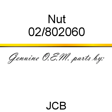 Nut 02/802060