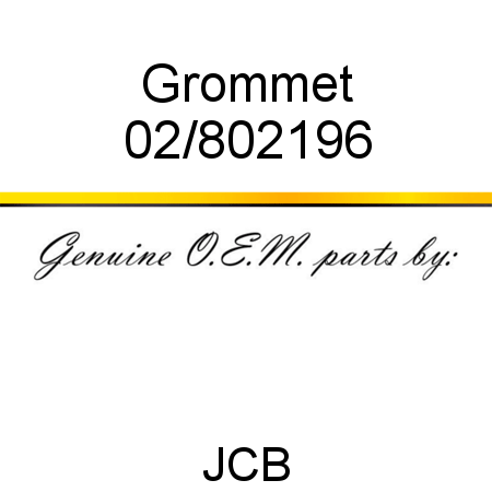 Grommet 02/802196