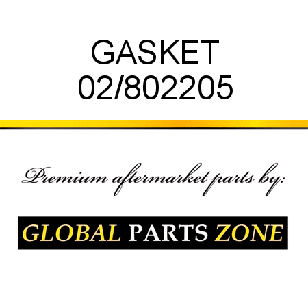 GASKET 02/802205