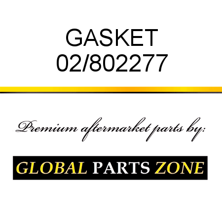 GASKET 02/802277