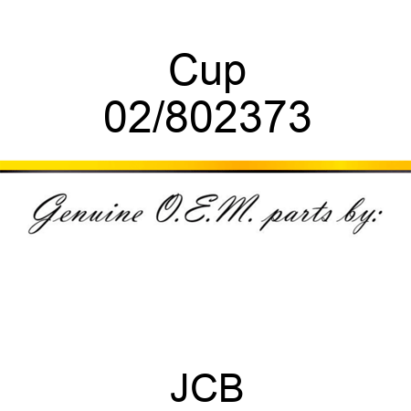 Cup 02/802373