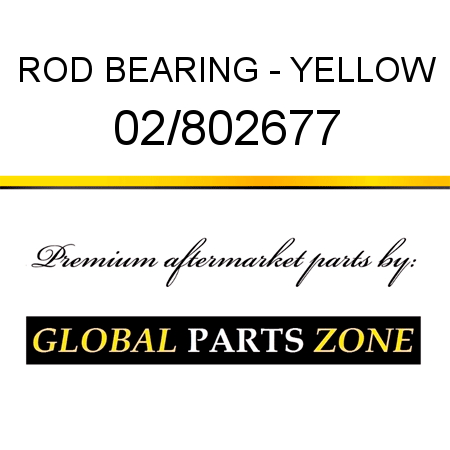 ROD BEARING - YELLOW 02/802677