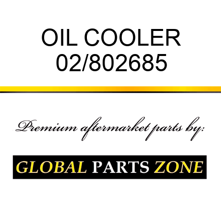 OIL COOLER 02/802685