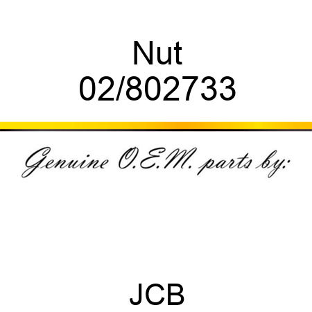 Nut 02/802733