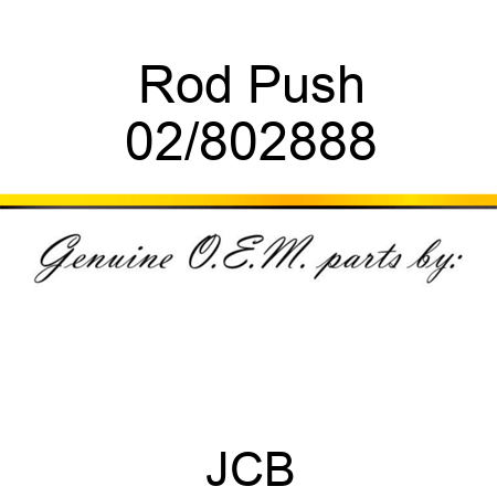 Rod Push 02/802888