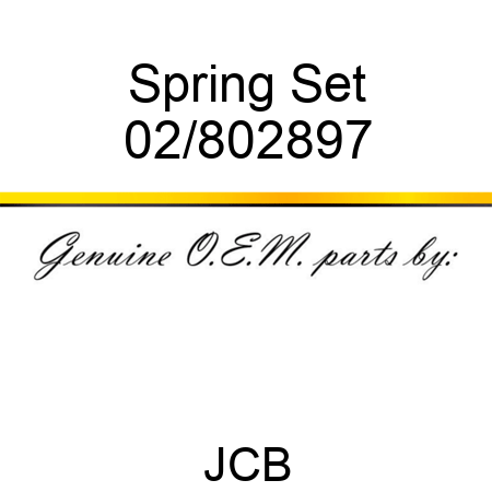 Spring Set 02/802897