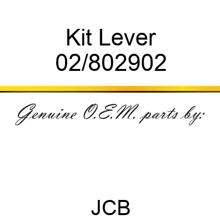 Kit Lever 02/802902