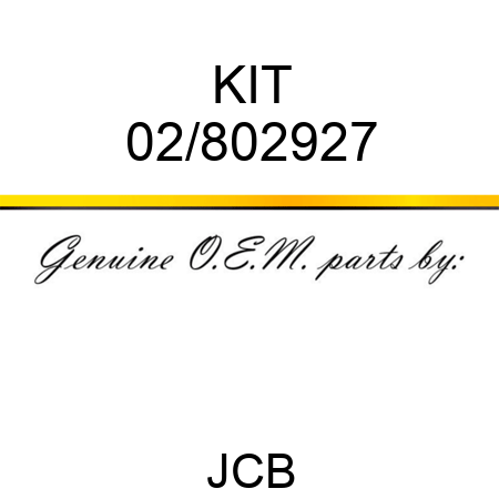 KIT 02/802927