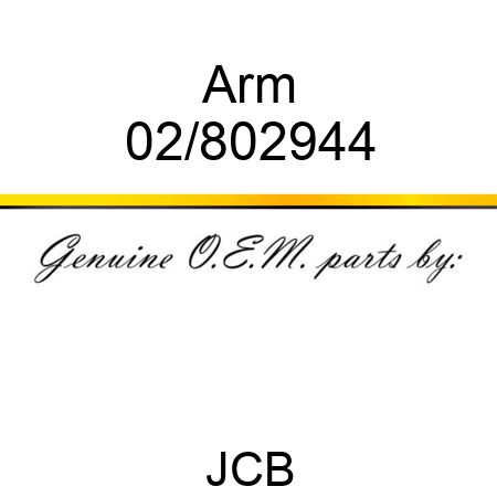 Arm 02/802944