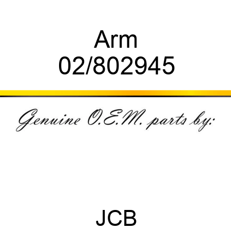 Arm 02/802945